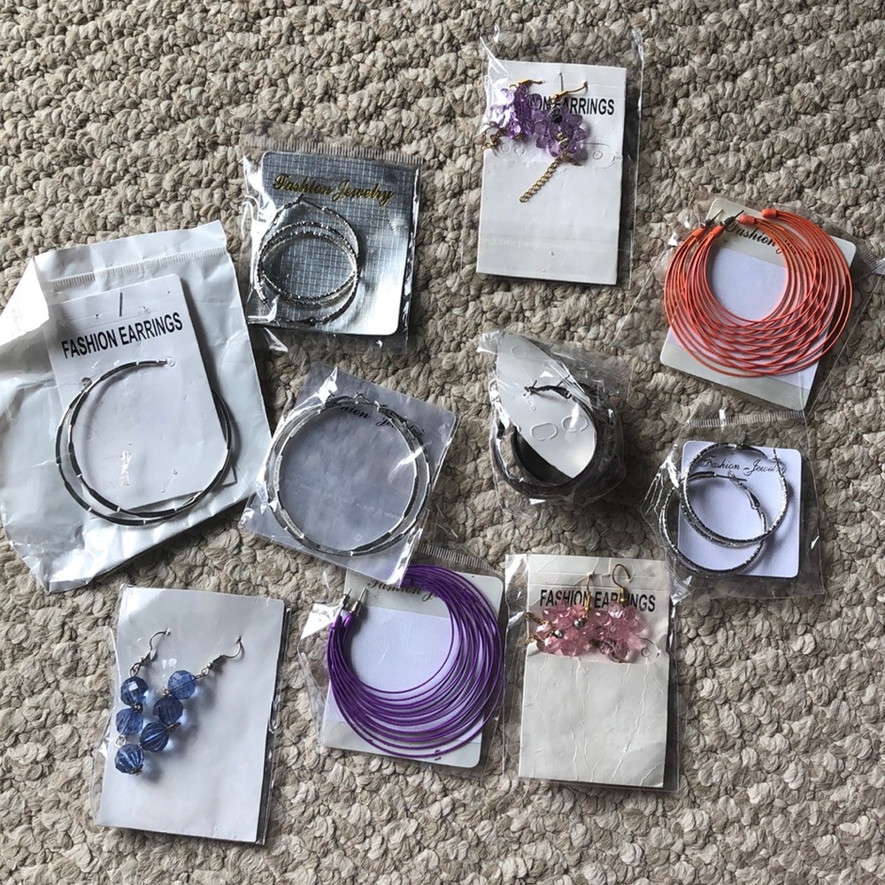 New 10 Earrings bundle